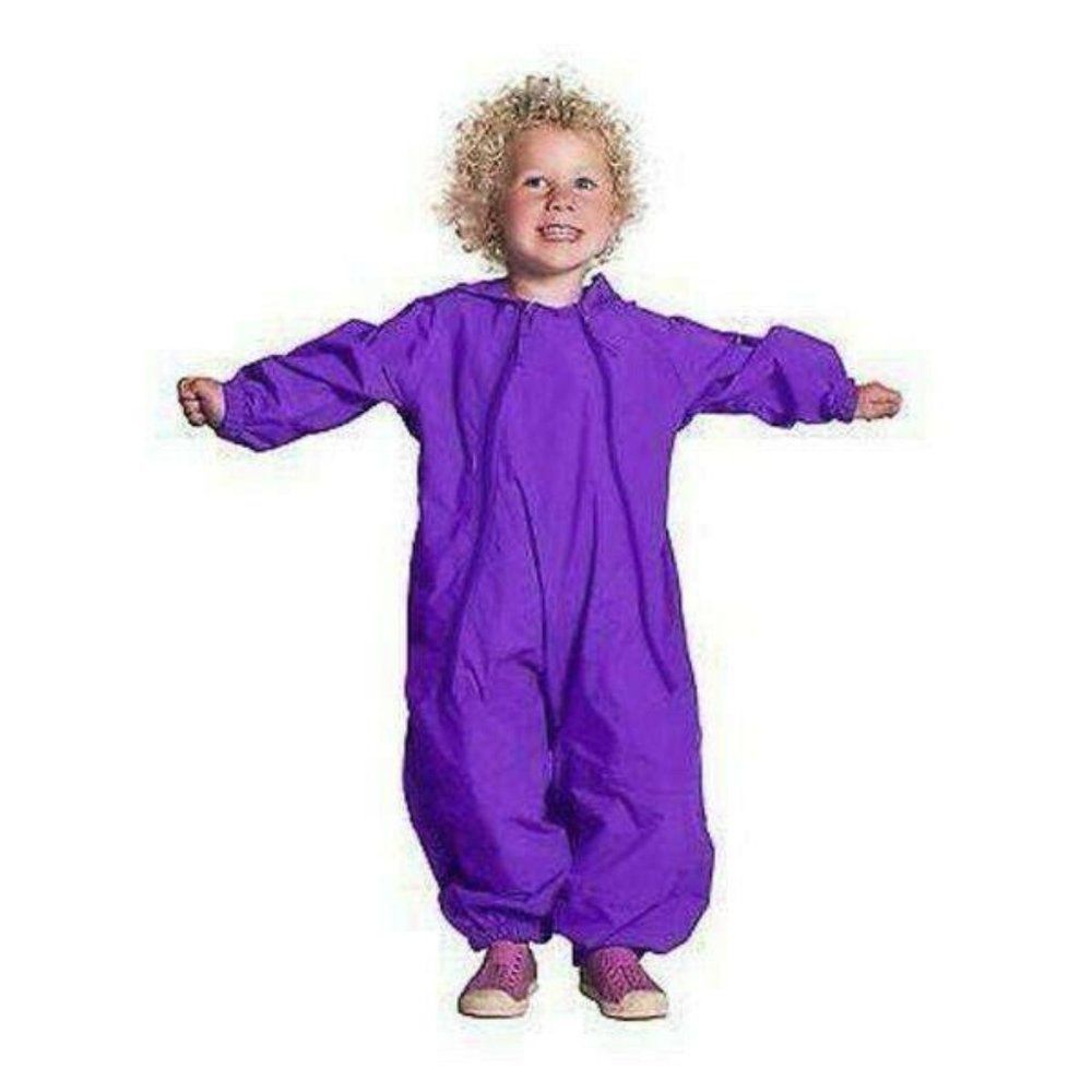 Rei Girls Blue Long Sleeve Front Zip Pocket Lightweight Bunting Snowsuit Size S
